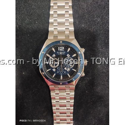Balmer 45mm Octagon Shaped Men Chronograph Watch 8163G SS-5 Balmer 45mm Octagon Shaped Men Chronograph Watch 8163G SS-5